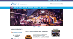 Desktop Screenshot of apicsno.org